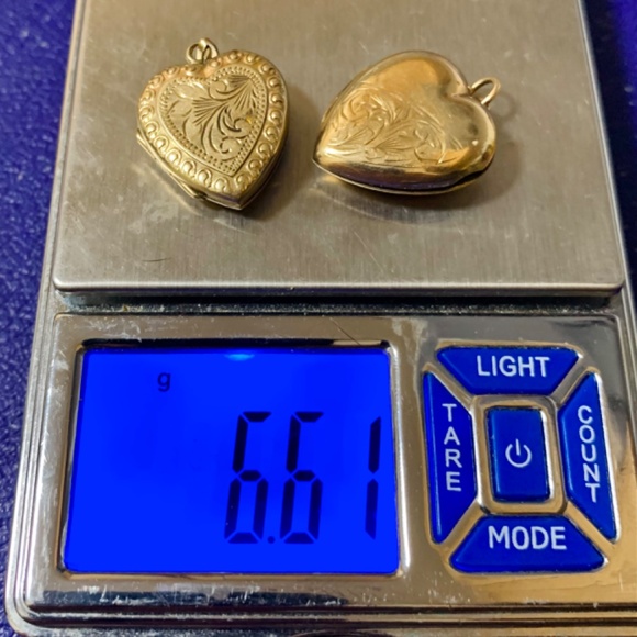 Beautiful Antique 9ct Gold Back And Front Lockets 6.61 Grams - Picture 11 of 11